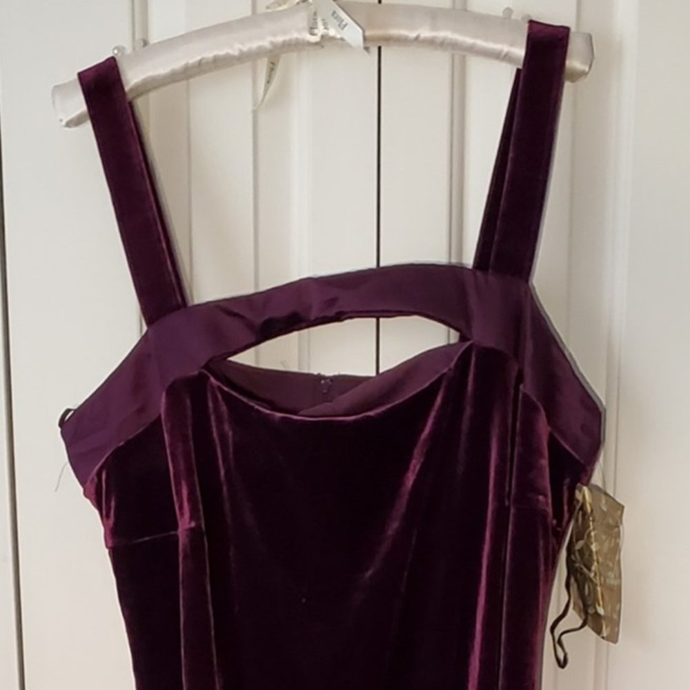 Woman Formal Full Length Dress by Ashley Stewart,size 22 w/split in the back